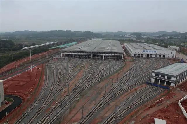 南宁地铁4号线五象车辆段完工在即 通车条件愈趋成熟(图1)