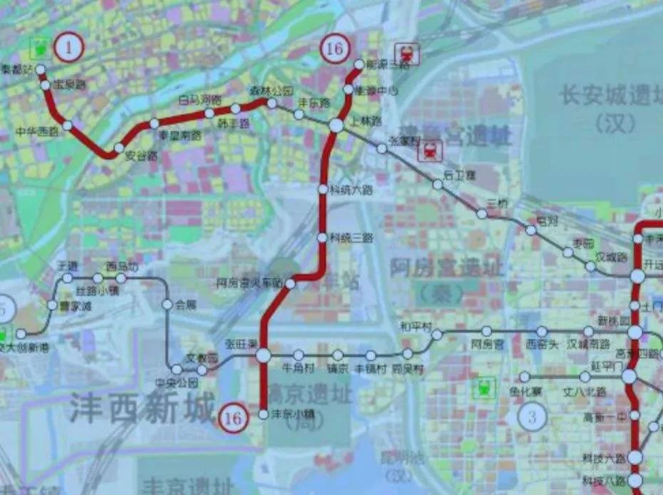 西安发改委发布2020年地铁建设计划(图7)