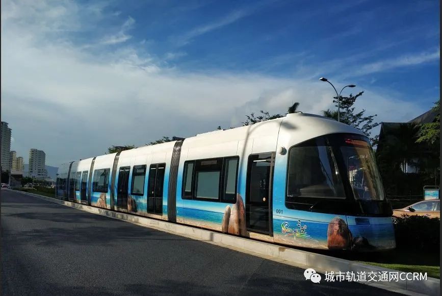 滨海风景一览无余,明天三亚有轨电车开通运营!(图1)