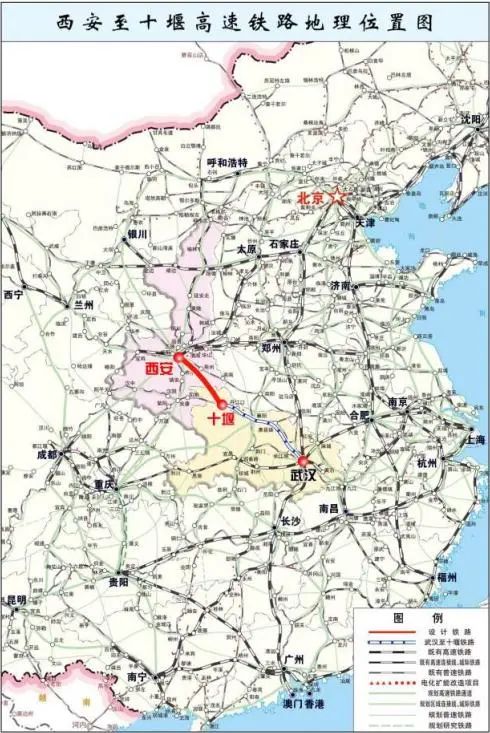 西十高铁即将开工!陕西“米”字型高铁网重要“一捺”!(图1)