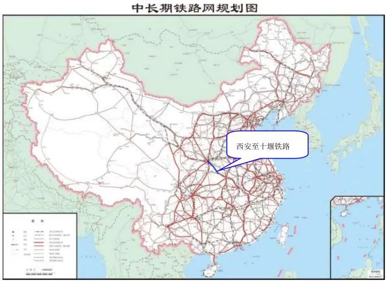 西十高铁即将开工!陕西“米”字型高铁网重要“一捺”!(图3)