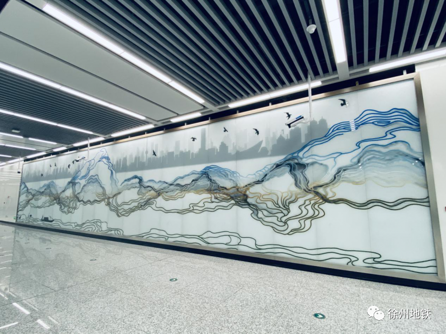 徐州地铁2号线“大龙湖”站探秘之旅(图8)