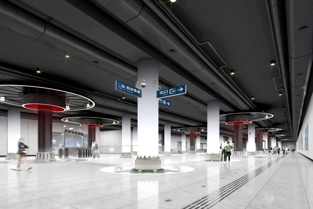 决战四季度|武汉地铁文明施工与进度并肩,16号线国博中心南站开启施工“加速度”(图5) 决战四季度|武汉地铁文明施工与进度并肩,16号线国博中心南站开启施工“加速度”(图5)