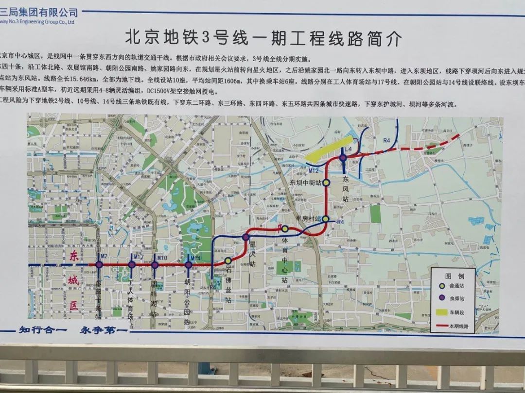 北京地铁3号线一期首站封顶！(图2)