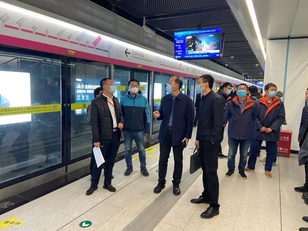 青岛地铁1、8号线北段双线同日通过竣工验收， 离入列运营更近一步(图1)