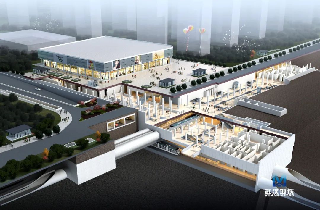 武汉首条地铁环线12号线全线开工(图3)