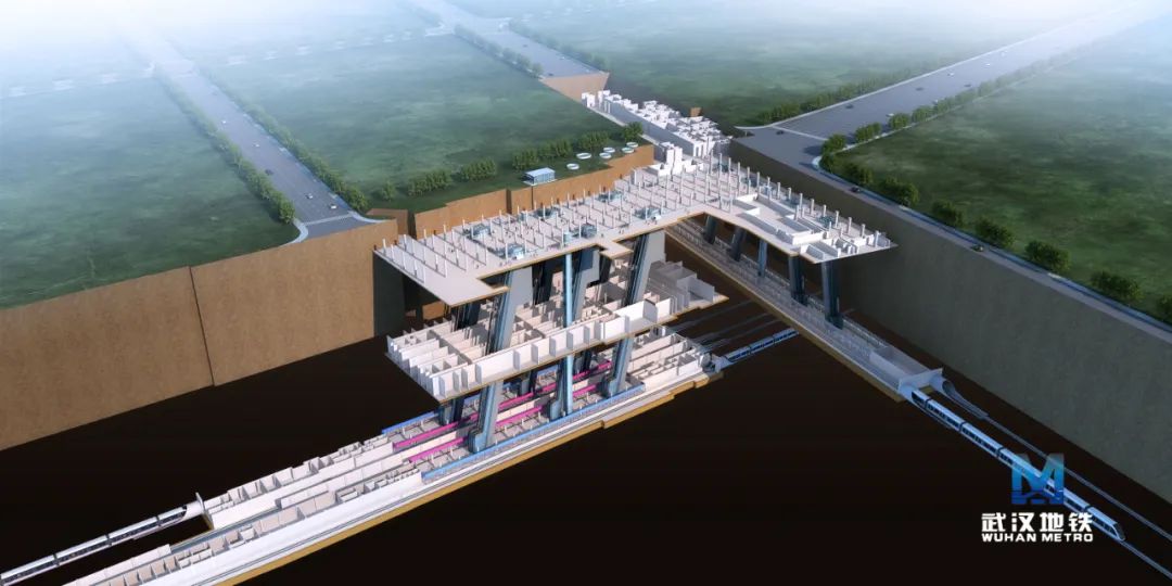 武汉首条地铁环线12号线全线开工(图5)
