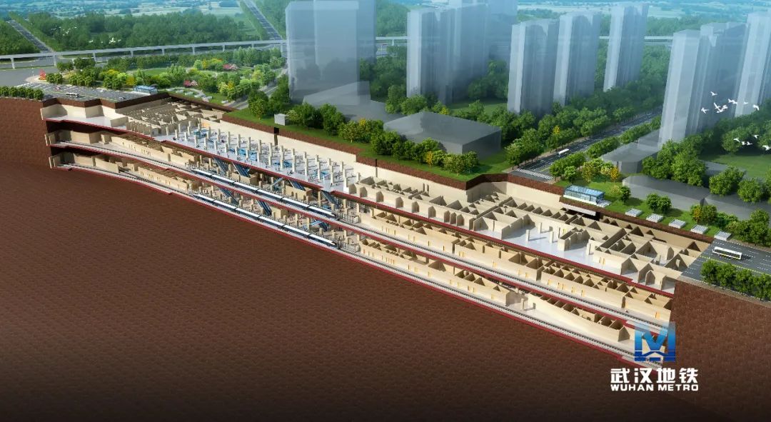 武汉首条地铁环线12号线全线开工(图4)