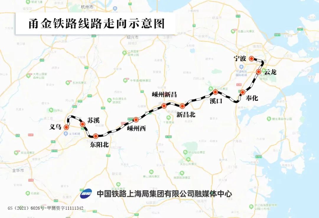 甬金铁路首次迎来复兴号试跑(图2) 3-2312220ZJE05.jpg