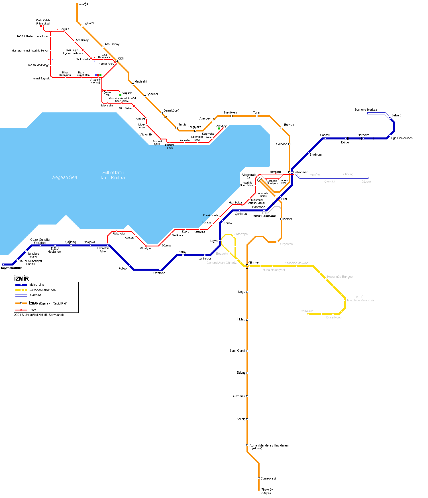 2024 年 1 月 27 日 --伊兹密尔-- Çevre Yolu – Katip Çelebi Üniversitesi (9.9 公里)(图1)