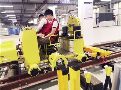 智能巡检机器人演示