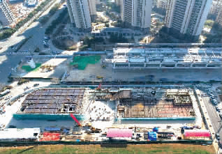 轨道交通建设联网成片，“地铁卫士”全程护航(图6)