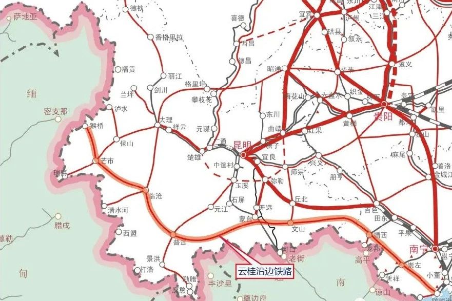 360亿！文山至靖西铁路加快开工前期工作(图1)