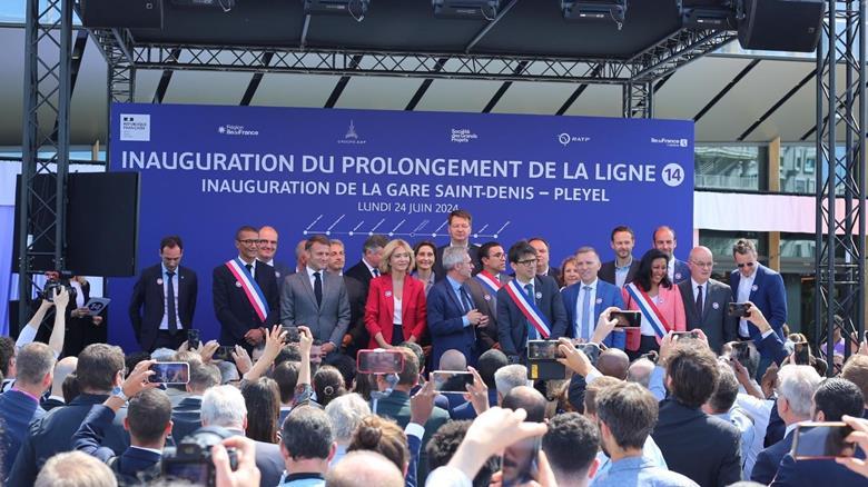 奥运前夕 巴黎首条「超级地铁」上线!(图1) 3-24062QK3359B.jpg