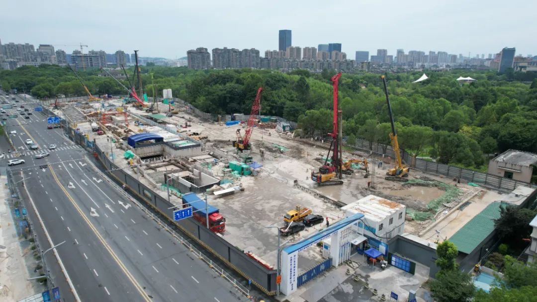 明年11月竣工!杭德市域铁路千秋广场站TOD综合开发项目最新进展(图1) 3-240G00TTT58.jpg