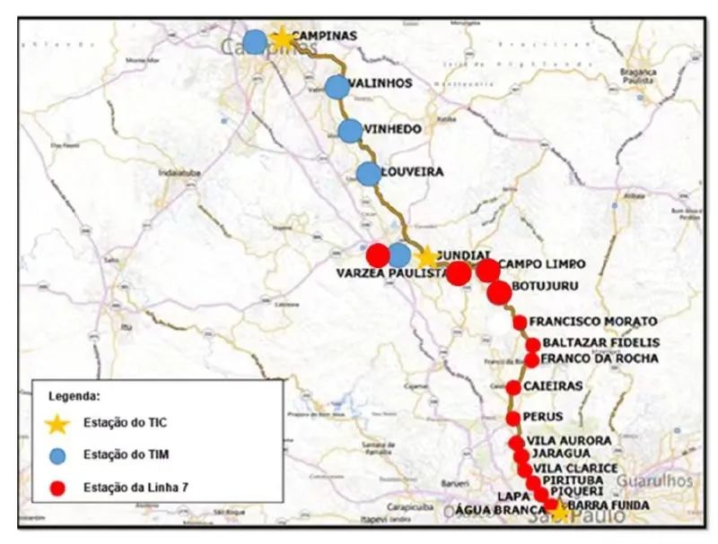 中国通号成功中标巴西圣保罗城际铁路北轴线项目信号系统供货集成安装总承包工程(图1) 中国通号成功中标巴西圣保罗城际铁路北轴线项目信号系统供货集成安装总承包工程(图1)