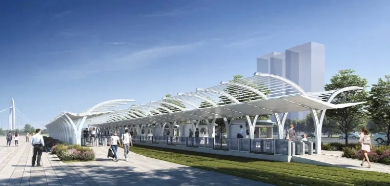 海珠有轨电车拟“缩线” 取消广州塔站(图1) 3-2410110T50E17.png