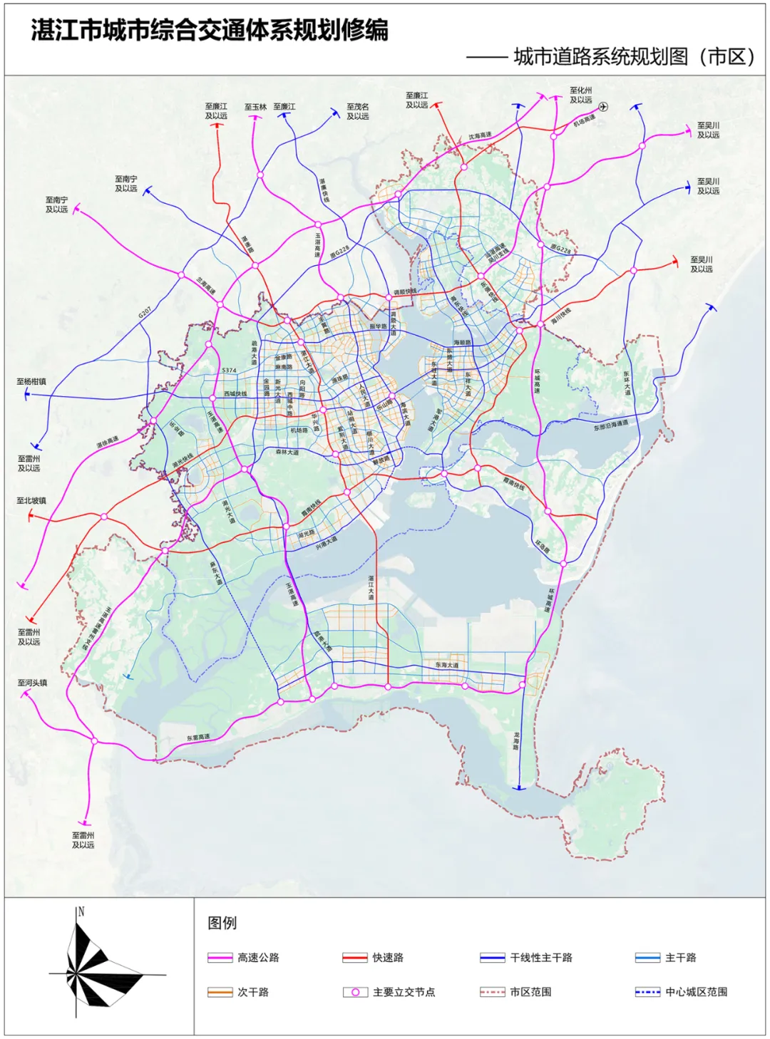 湛江6条轨交线路获批!(图3) 3-2410210Z33H25.png
