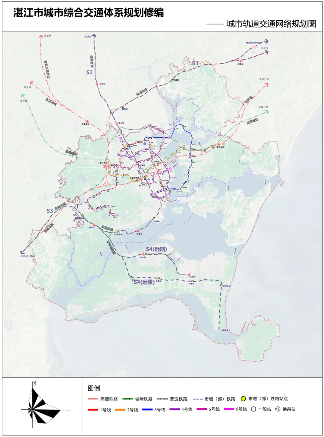 湛江6条轨交线路获批!(图4) 3-2410210Z34T95.png