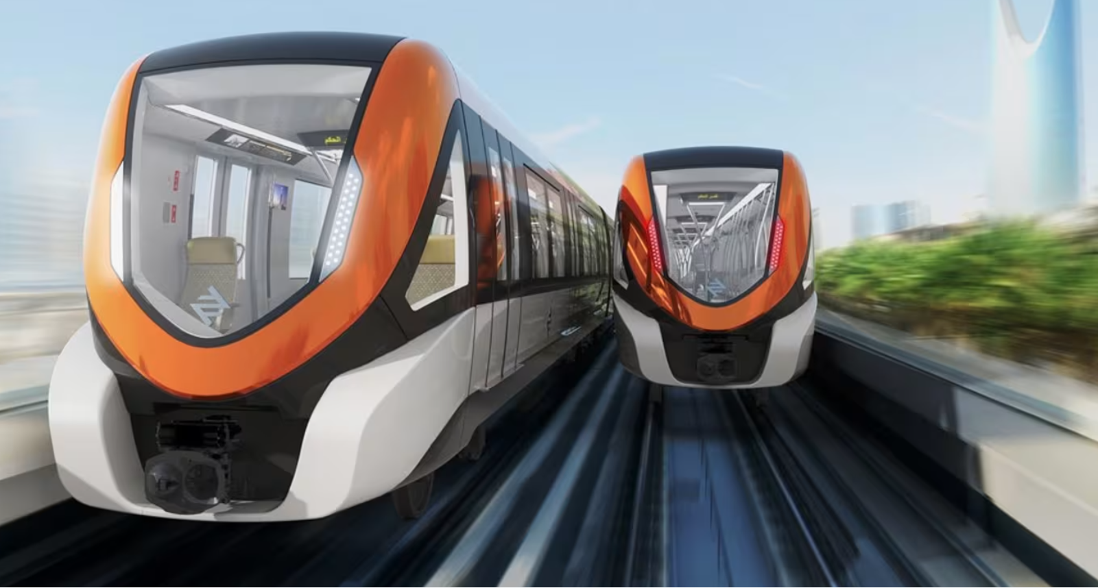 全球最长无人驾驶列车 沙特首都地铁全线启动!(图1) 3-25010F9403B26.png